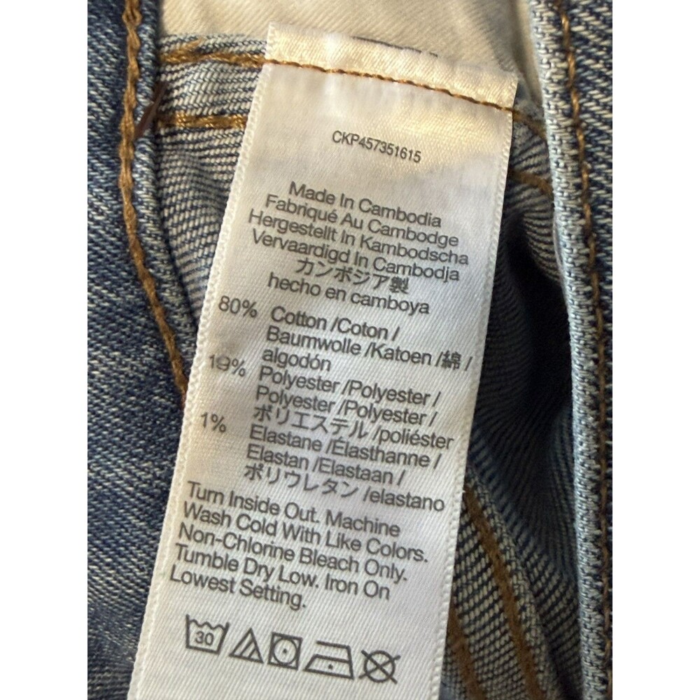Madewell Curvy High Rise Skinny Jeans Womens 24 Medium Wash Stretch Denim - Picture 5 of 5